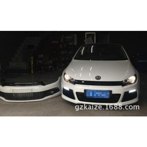 Dream2021 Fit For Refits Volkswagen Big Surround Shangku Upgrade r Kit Front and Rear Bumper Tail Lip