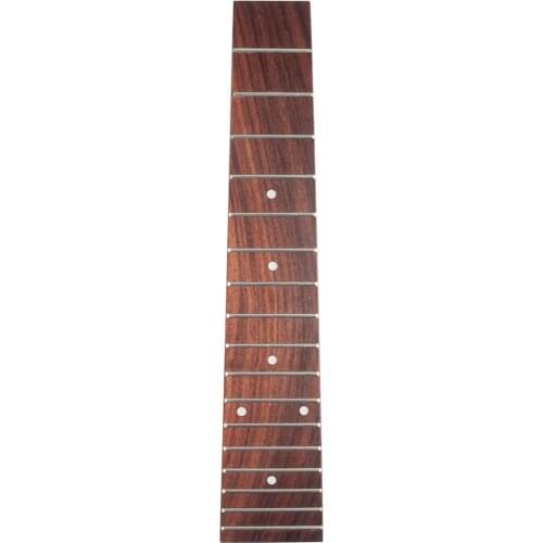 Ukulele Fingerboard Fretboard for 23 inch Concert Ukulele Guitar 24.5x4.5x0.5cm
