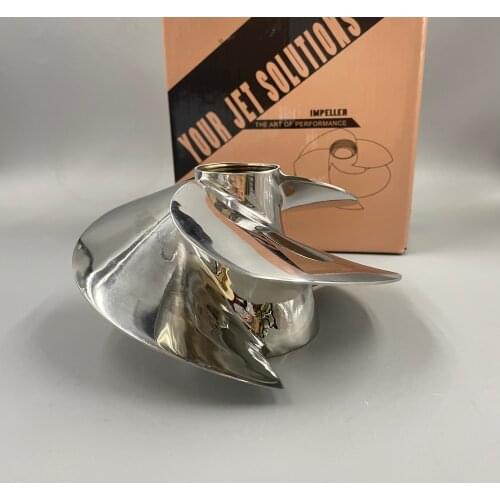 Jet Ski Parts Impeller SXX-CD-13/18 161mm for Seadoo RXP-X 300 / RXT-X 300 / GTX LIMITED 300 / WAKE PRO 230HP 3 Blade Polished