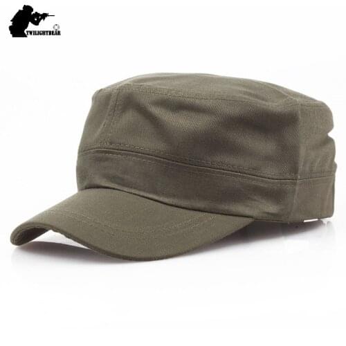 Designer Tactics Military Hats Fashion High Quality Cotton Adjustable Casual Army Cap For Men Women Peak Cap Service Cap KA40