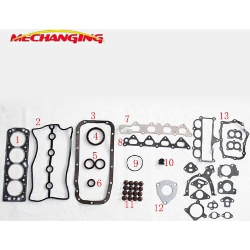 A15MF For DAEWOO NEXIA ARANOS ESPERO 16V (DOHC) Engine Rebuilding Kits Full Engine Kits Complete Engine Gasket Set S1141023