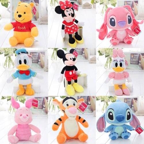 Disney Mickey Mouse Minnie Mouse Plush doll doll machine doll elf doll girl cute cartoon creative gift children gift