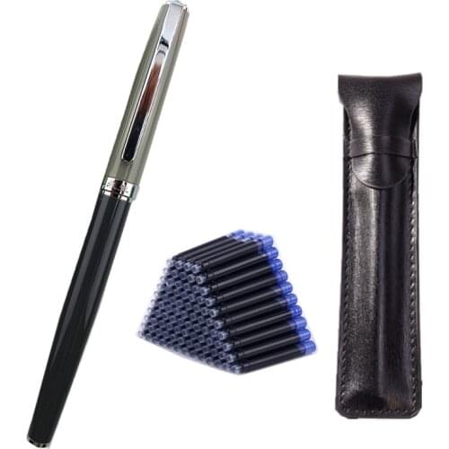 Wing Sung Fountain Pen set Ink pen bag selection stainless steel Nib student Writing Macaron Colors Stationery for school