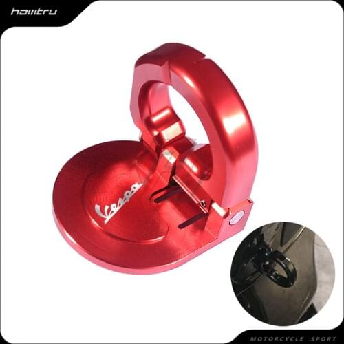 Motorcycle Foldable Storage Helmet Hook Crochet Case for Piaggio Beverly 300 Medley Liberty 150 125 ZIP50 VESPA GTS 300