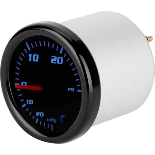 Gauge 12V Universal 7 Color LED Digital Turbo Boost Gauge Meter Car Vehicle Modification Accessory Gauges Connector Dropshipping