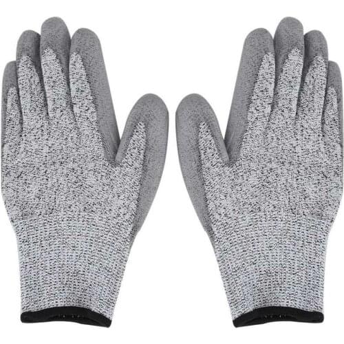 Protection Gloves HPPE Thicken Oil-Proof Anti-Cutting Safety Gloves For Woodworking Machinery Factory