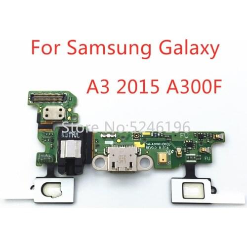 1pcs Micro USB PCB Charging Charger Dock Port mini Connector Flex Cable For Samsung Galaxy A3 (2015) A300F Circuit board