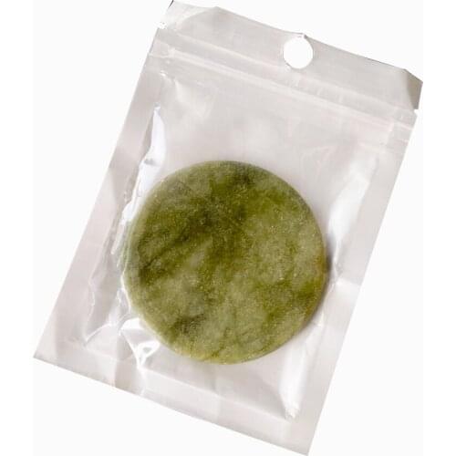 10pcsEyelash Extension Tool Glue Pad Gasket Adhesive Pallet Stand Holder Jade Stone Eyelash Glue Pallet Stand Holder Makeup tool