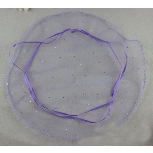 35cm 2000pcs Purple Candy Bag For Wedding Round Christmas Organza Bags Gift Packaging Bags Women Drawstring Bag Package Display