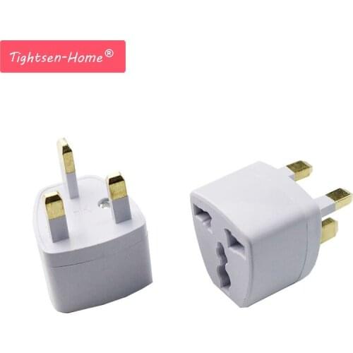 UK Plug Adapter US European AU EU To UK British Travel Adapter Electrical Plug Converter Socket AC Power Charger Outlet