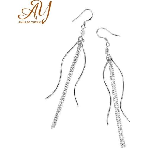 Anillos Yuzuk Real 925 Sterling Silver Jewelry Dynamic Drop Earrings Party Anniversary Birthday Gifts Fine Jewelry Decorations