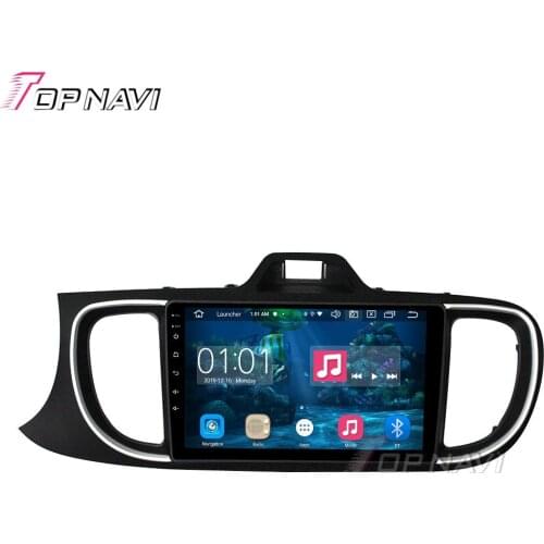 2 Din 9 Inch Android 9.0 Auto Video Audio Player For Kia Soluto 2019 Radio IPS Touch Screen Car Entertainment GPS Monitor 4G 64G