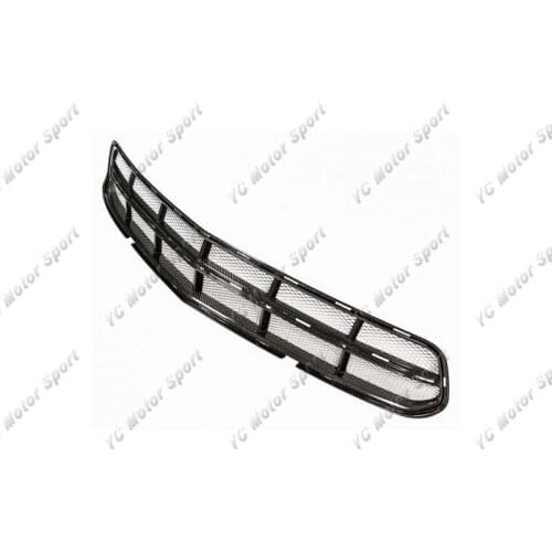 Car Accessories Carbon Fiber Front Grille Fit For 2014-2019 Corvette C7 Front Bumper Grill Replacement