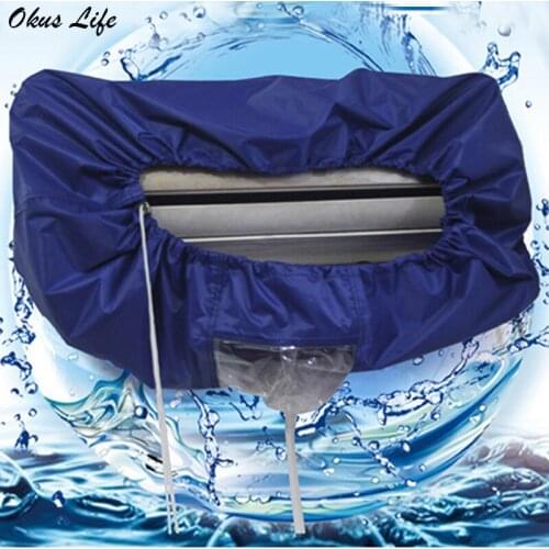 Large 320X50cm Air Conditioner Covers Cleaning Waterproof Anti Dust Washing Cover Wall Mounted 1.5-3p Air Condi Dustproof Covers