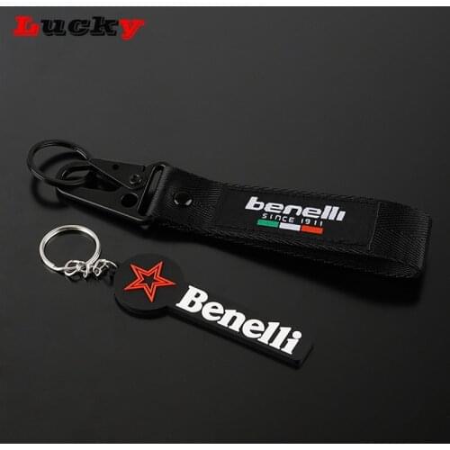 Newest Motorcycle Accessories Embroidery Keychain KeyRing For Benelli 502c TRK 502 502x 251 Leoncino BJ 500 250 TNT125 300 600
