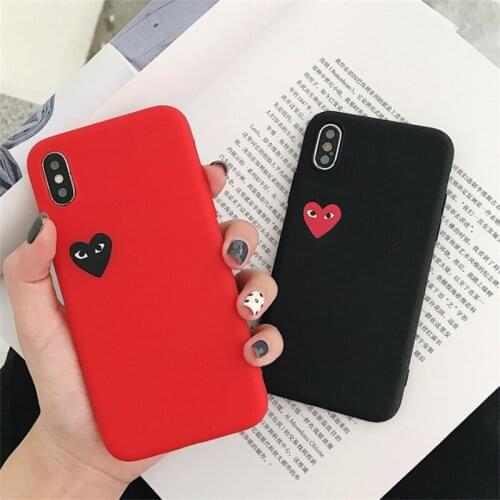 Couple love suitable for iphone mobile phone case 8plus apple 11 frosted 11 tide men and women 7p Xs