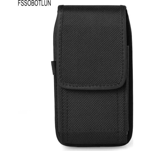FSSOBOTLUN,For Xiaomi Redmi 5A/Mi 5s/Redmi 4 Prime (Pro) 5.0-5.2" Holster Case,Nylon Pouch Hook Carabiner Belt Loop Phone Case