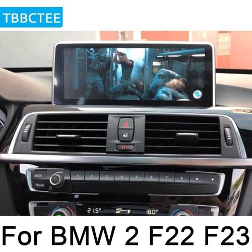 For BMW 2 Series F22 F23 2017 2018 2019 EVO Car Android GPS Navigation radio stereo multimedia player DSP touch screen