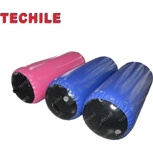 Home fitness artifact inflatable air cushion home roller small air cushion gymnastic mat cylinder gym training