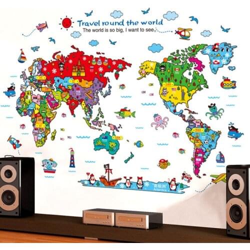 Наклейки из мультфильмов на стену INKANEAR China At AliExpress