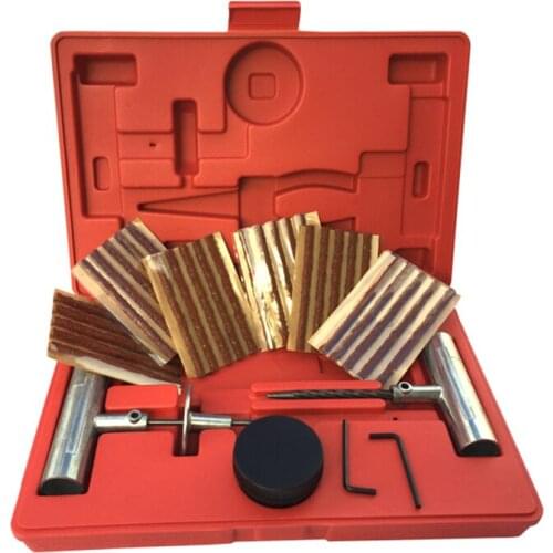 Motorcycle Car Tubeless Tyre Puncture Repair Kit Tire Tool Plug VehicleEmergency Fix Tools Car Accessories