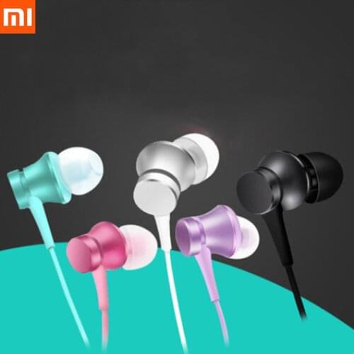 Xiaomi Piston 3 Fresh Earphone In-ear 3.5MM Headphone With Mic For MI CC9 PRO Note 10 Lite Redmi 10X 10 9 9S 9A 8 7 6A 5X 4X Pro