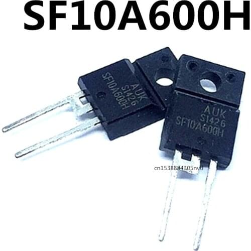 Original 10pcs/ SF10A600H TO-220F 600V 10A