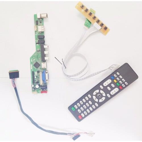 For B116XW02 V0 V1 11.6" VGA+HDMI-Compatible+AV+USB+RF notebook PC T.V56 screen controller board LVDS 40Pin WLED 1366*768