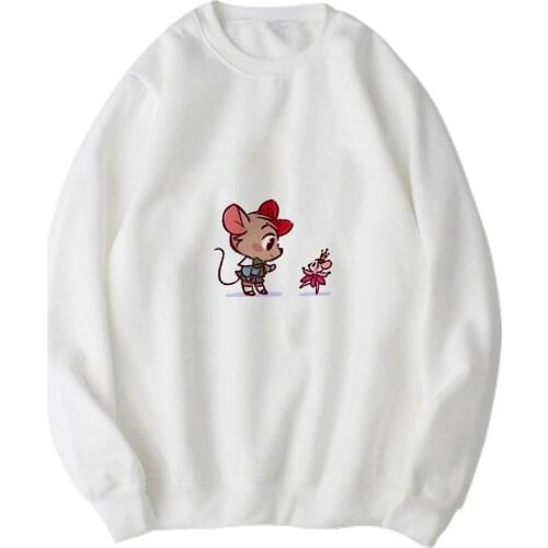 Disney Princess Sweatshirts Streetwear Oversize Kawaii Clothes Crop Top Hoodie Jogging Harajuku Sweat Femme Spring Autumn Trend