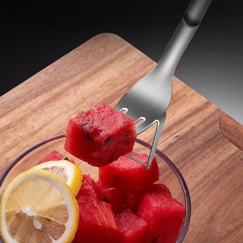 Watermelon Cutter Slicer Melon Cutter Fruit Segmentation Watermelon Corer Cantaloupe Cutting Seeder Slicer Scoops STTA88