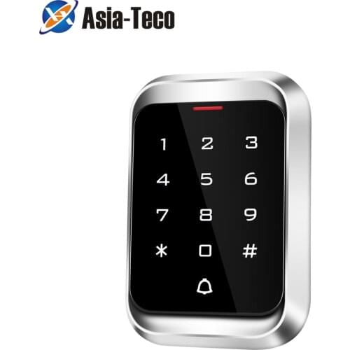 RFID Standalone Access Controller 125KHz Touch controller Metal Waterproof Touch screen Touch 13.56MHZ Keypad Access Control