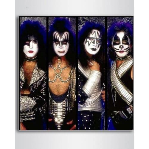 Rock Band music Full square 5D DIY Diamond embroidery diamond painting Cross Stitch Rhinestone mosaic Famous rock band Art