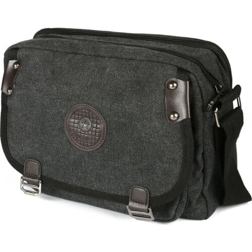 Ruil Fashion Top Quality Men Messenger Bags Canvas Casual Travel Crossbody Leisure Shoulder Toolkit Free Shipping