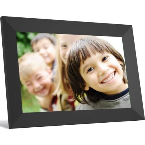 10.1 Inch 16GB Smart WiFi Cloud Digital Picture Frame with 800x1280 IPS LCD Panel, email Photos from Anywhere, Touch Screen, Wal