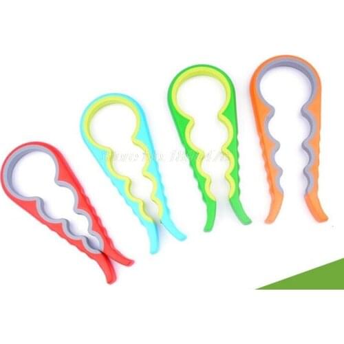 150pcs 4 in 1 Creative multifunction Gourd-shaped Can Opener Screw Cap Jar Bottle Wrench Kitchen Tool