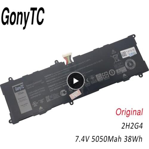 Genuine New 2H2G4 Original Laptop Battery For DELL Venue 11 Pro 7140 21CP5/63/105 2217-2548