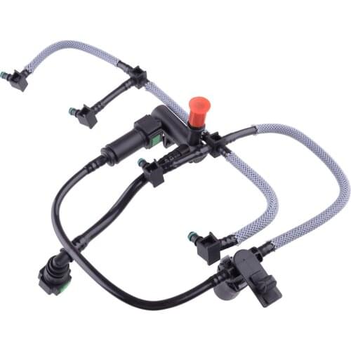 Car Fuel Leak Off Pipe Hose With Sensor 1521487 4M5Q9K022AG Fit for Ford C-Max Galaxy Mondeo Transit Tourneo Connect 1.8 TDCI