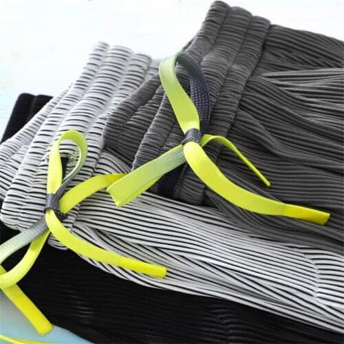 Summer Ice Silk Sweatpants Mens Loose Trouser Thin Korean Chic Elastic Waist Joggers Male Track Pants Pantalones Hombre