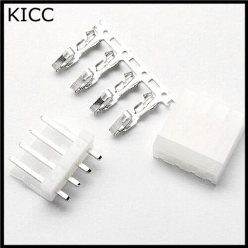 CH3.96 8P Straight pin Connecting terminal CH 3.96mm 8Pin Connector Plug+Socket+Metal reed 20Sets