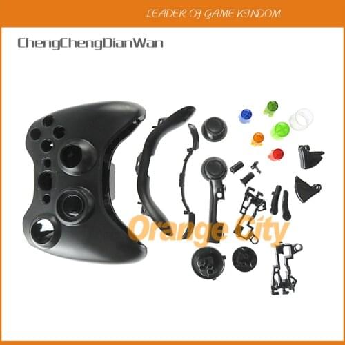 OCGAME For Xbox360 Wireless Controller Case Cover Kit Thumbsticks For Xbox 360 Gamepad Full Housing Shell and Buttons