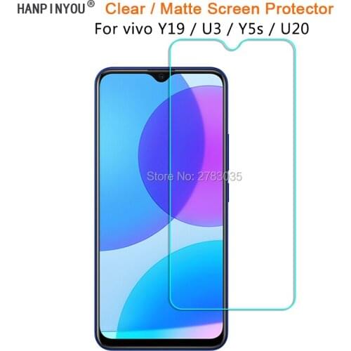 For vivo Y19 / U3 / Y5s / U20 6.53" Clear Glossy /Anti-Glare Matte Screen Protector Protective Film Guard (Not Tempered Glass)
