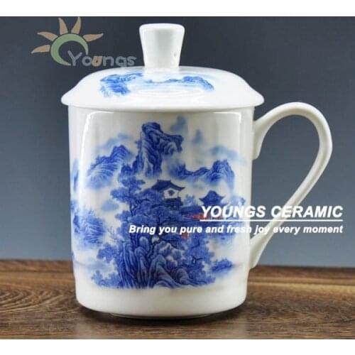 Bone china porcelain cup