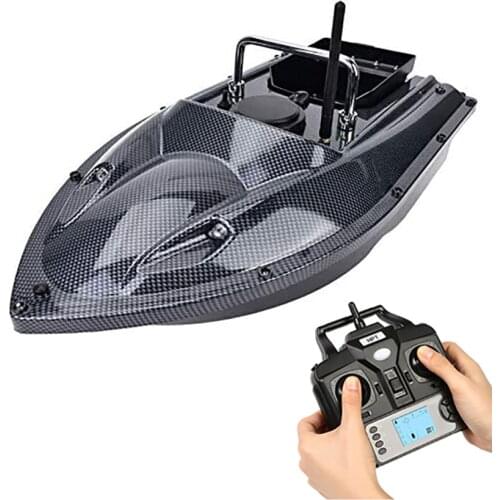 GPS RC Fishing Bait Boat Automatic 500m Remote Control Fish Finder Bait Boat up to 2.0kg Lure RC Ship with Night Light