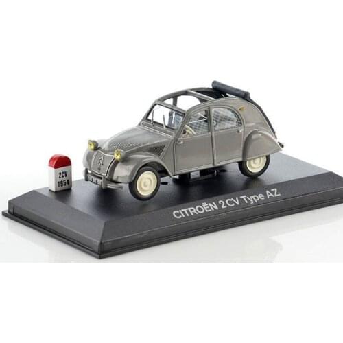 1/43 Alloy Car Model CITTROEN 2CV Citroen Classic Simulation Toy Car Adult Collection Show Christmas Gifts Toys for Boys