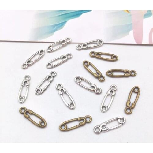 Fashion 60 pcs Pin Pendants fit DIY handmade necklace earring bracelet charms Jewelry Making