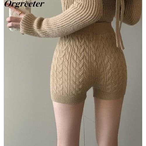 Женские шорты с высокой талией Orgreeter China At AliExpress