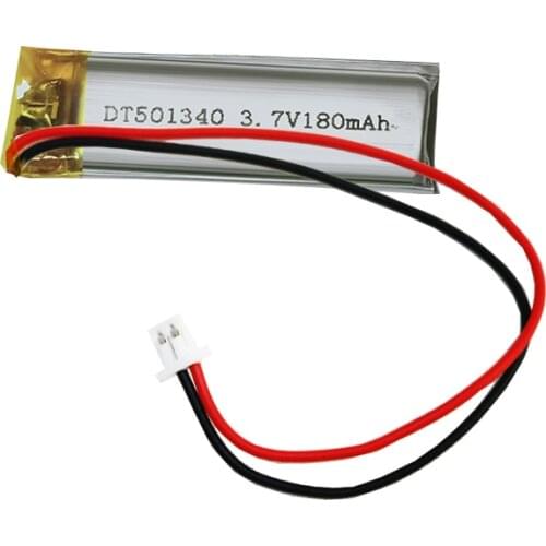 Rechargeable 3.7v 501340 180mah purifier pedometer Bluetooth headset polymer lithium battery