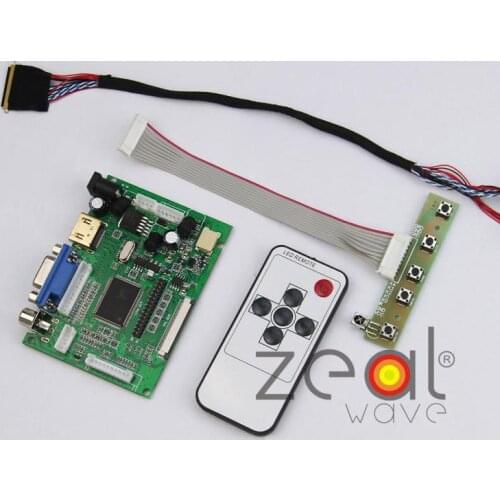 HDMI+VGA+2AV 17.1" Controller Board For B170PW06 LP171WP4 B170PW03 N170C2-L02