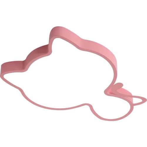 Nordic simple modern childrens room ceiling lamp study princess room boy bedroom kitten led ceiling lamp