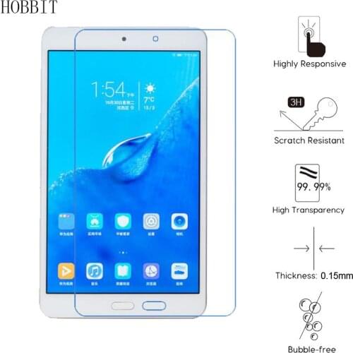 3Pcs HD Clear Anti-shock PET Film For Huawei Honor Waterplay 8 7inch Screen Protector Clear Explosion-proof Film Not Glass